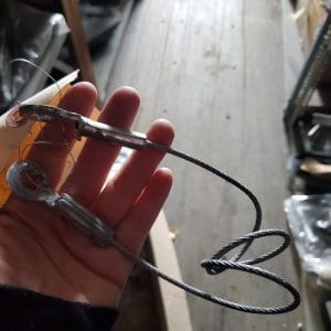 A17-13830-004 - Cable - Hood Stop